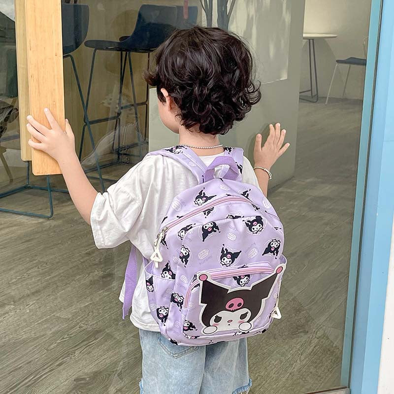 Dessin animé mignon pour enfants sur des sacs à dos pour enfants de grande classe