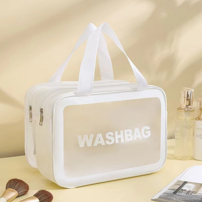 Women's Portable Wash Large Capacity Dry Wet Cosmetic Bags