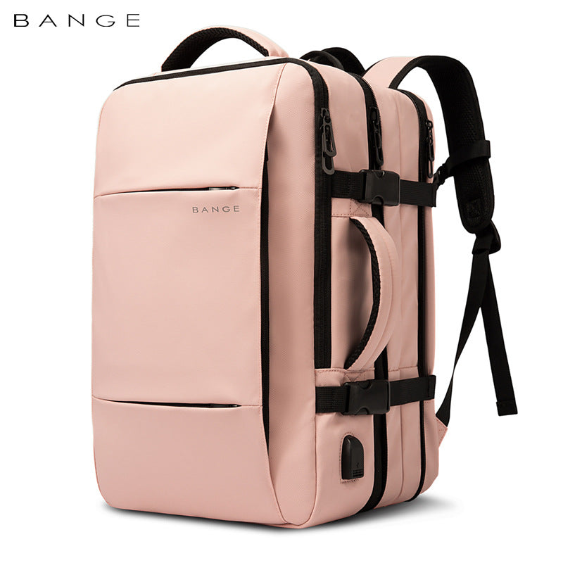 Men's Bange Business College Waterproof Large Capacity Backpacks