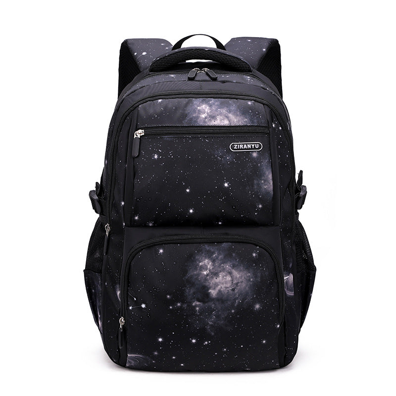 Fish Starry Sky Primary Grade Male Elementary School Students' Schoolbags