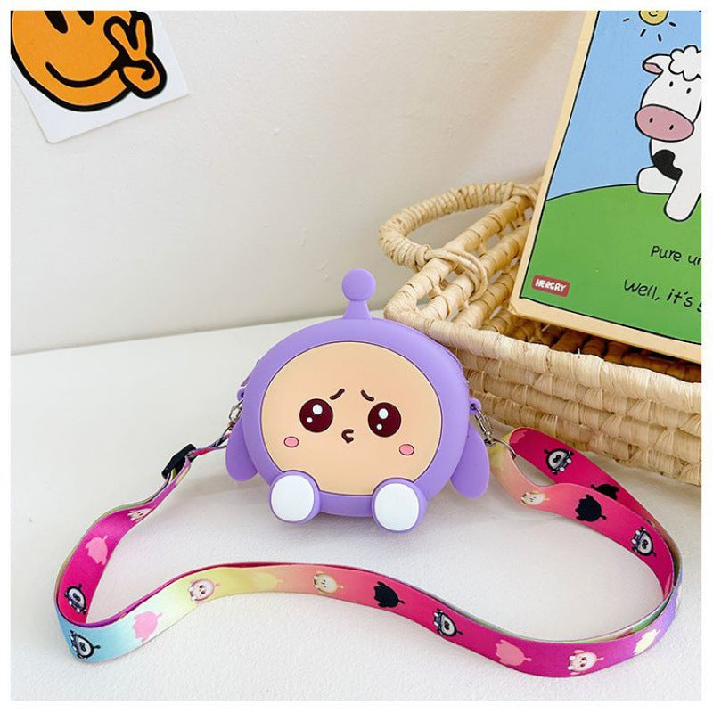 Children's Egg Puff Pocket Money Cute Cartoon Children's Waist Packs