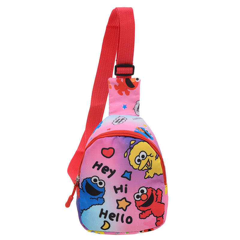 Children's Autumn Korean Cartoon Cute Little Boy Children's Shoulder Bags