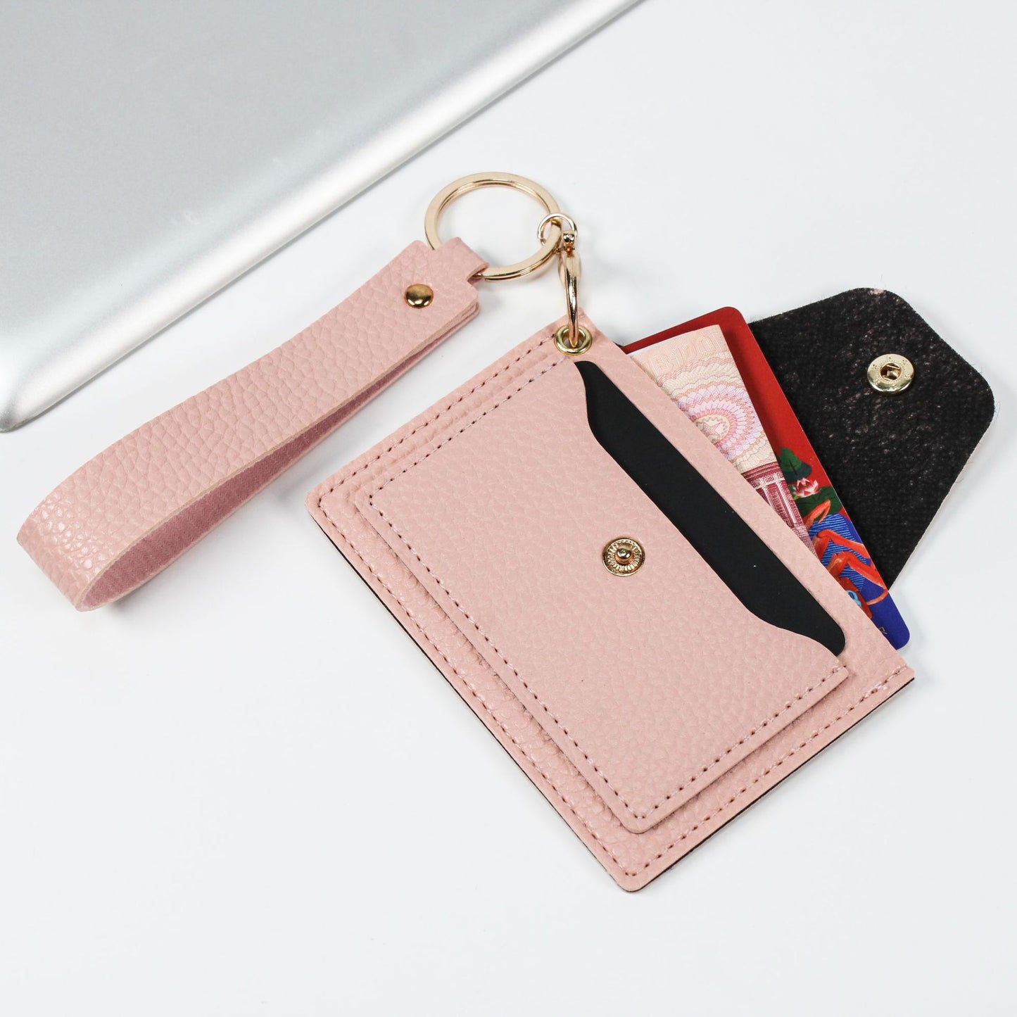 Creative Hand Hanging Clamp Lychee Pattern Fashion Coin Purses