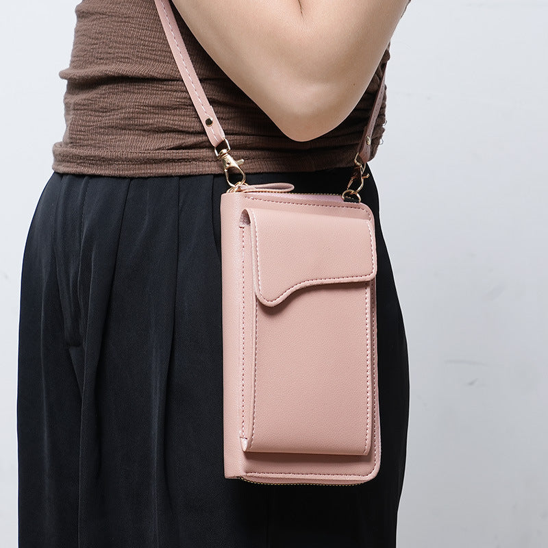 Women's Simple Fashion Korean Style Large Capacity Phone Bags