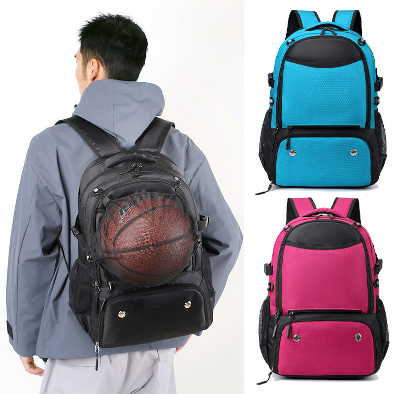 Men's Basketball Waterproof Football Badminton Schoolgirl Baseball Independent Sports Backpacks