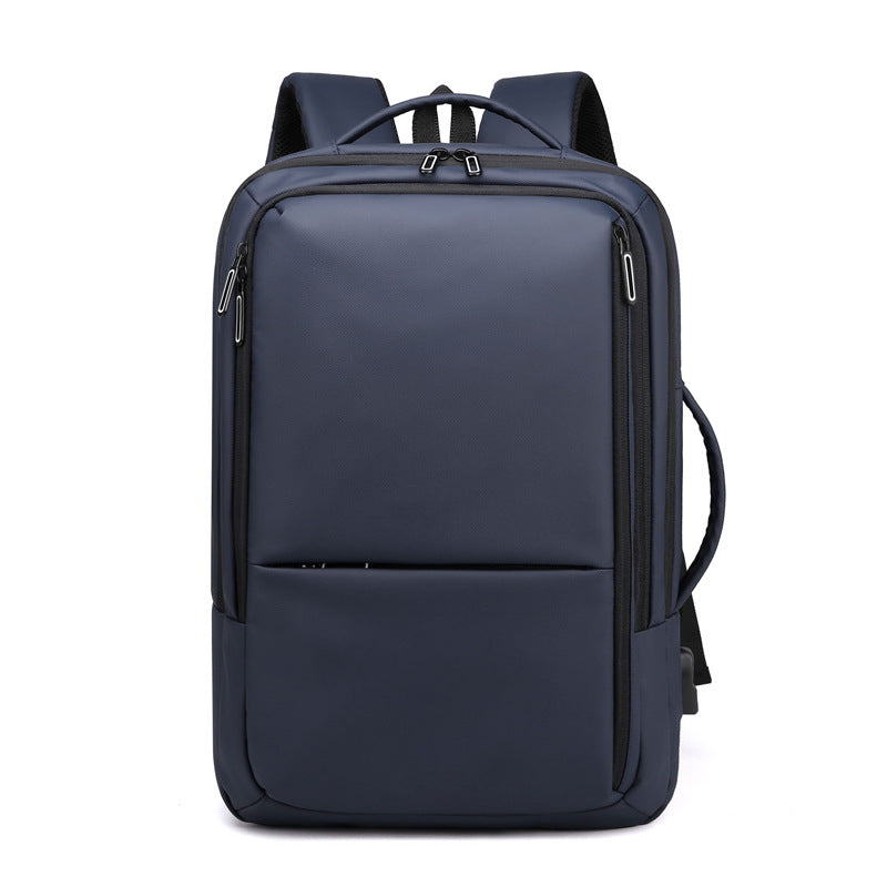 Men's Simple Large Capacity Computer Business Commute Backpacks