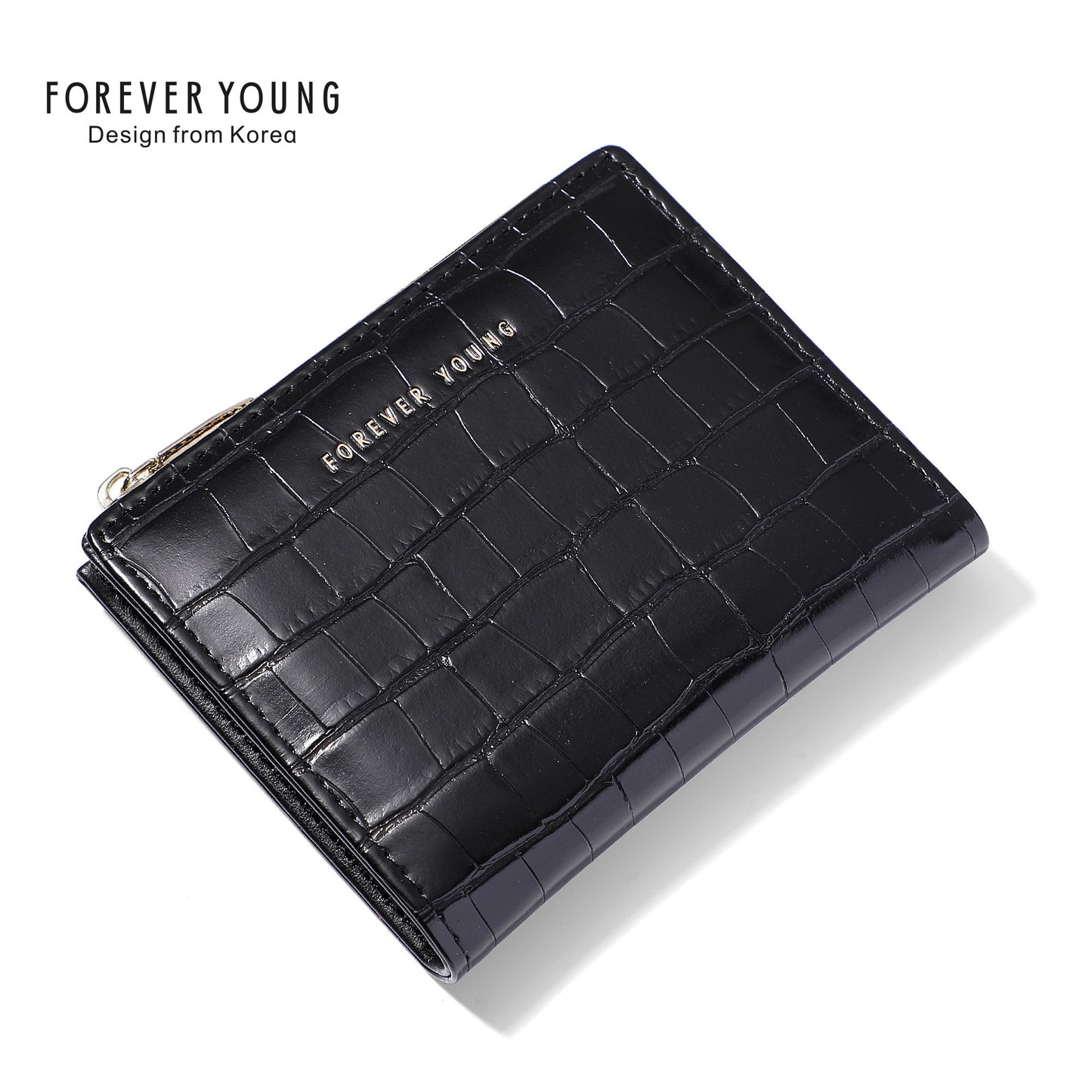 Women's Short Stone Pattern Fashion Simple Clutch Ladies Wallets