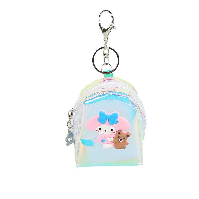 Korean Girly Transparent Jelly Portable Mini Coin Purses