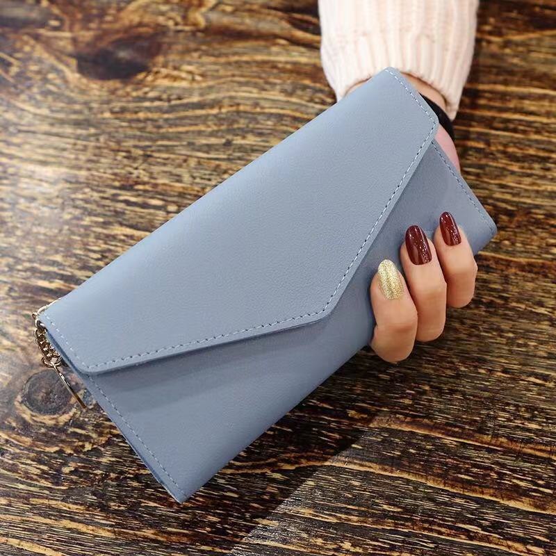 Women's Large Capacity Mobile Korean Style Soft Ladies Wallets