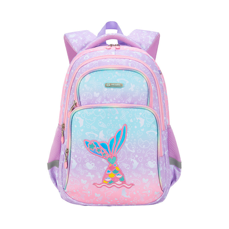 Women's & Children's & Primary To Six Levels Unicorn Elementary School Students' Schoolbags