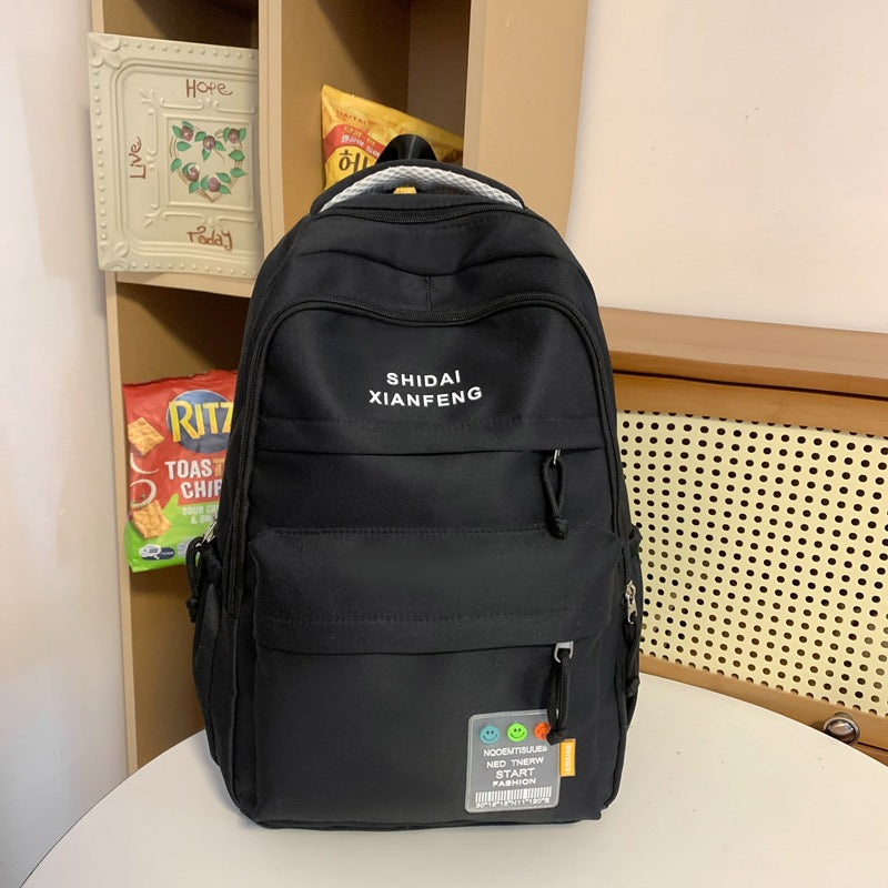 Coréen beaux sacs à dos de couleur primaire du lycée