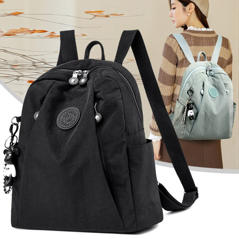 Female Spring Nylon Cloth Large Capacity Backpacks