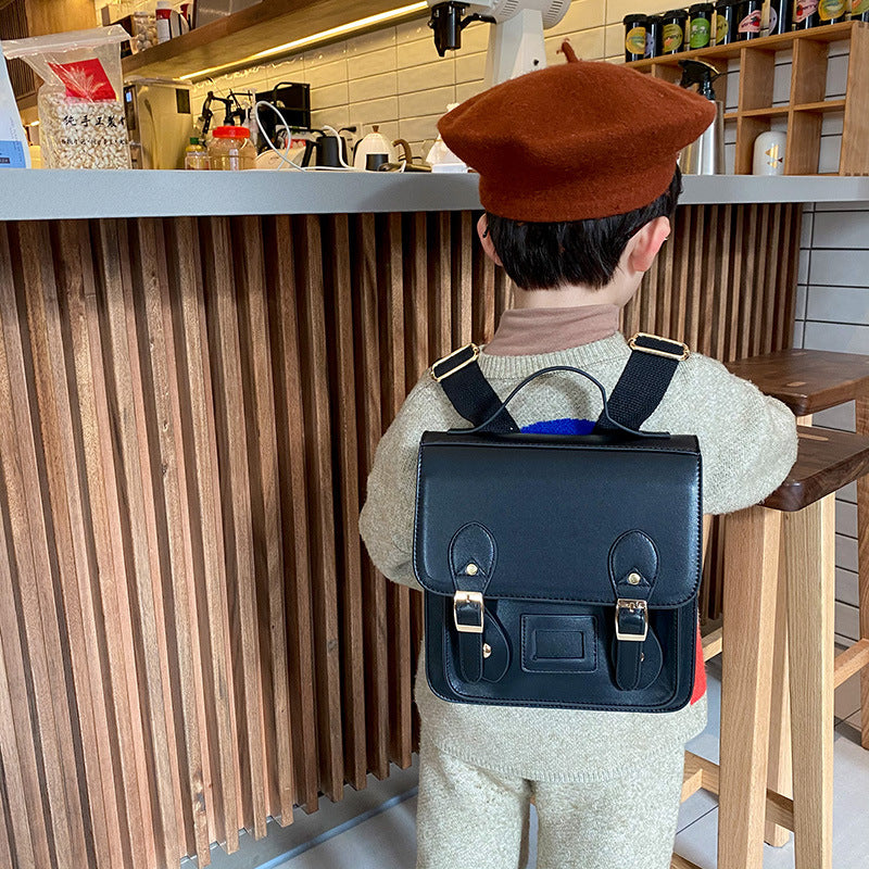 Children's Adjustable Retro Trendy Korean Style Children's Backpacks