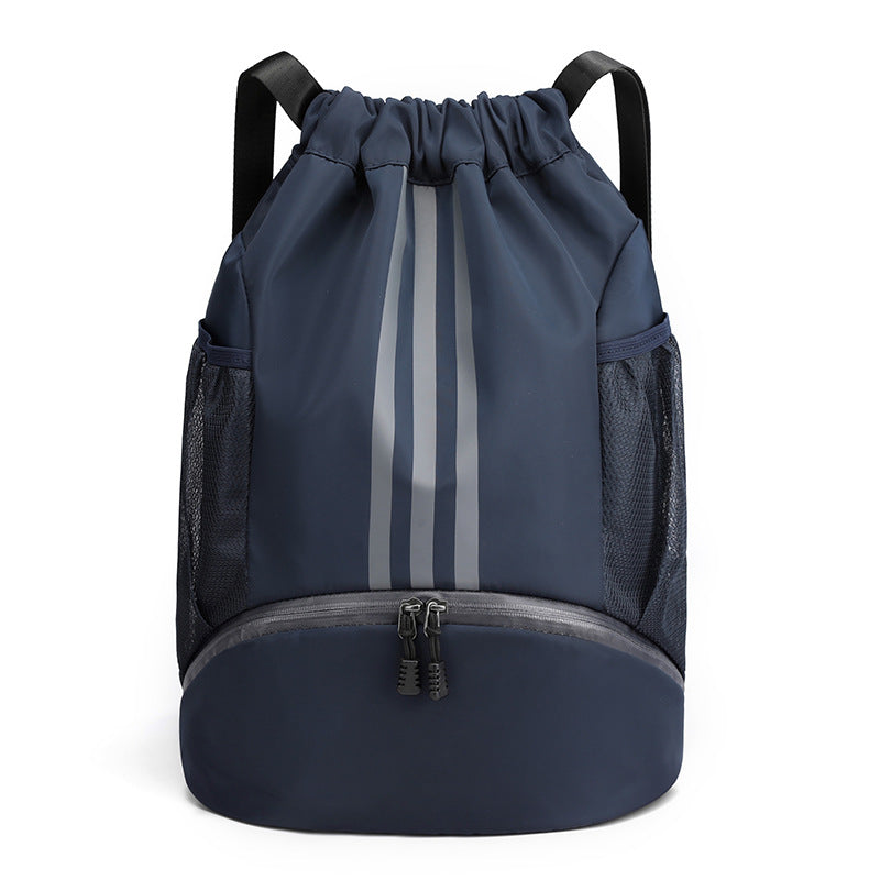 Sacs Oxford à cordon de serrage pour fitness, couleur unie