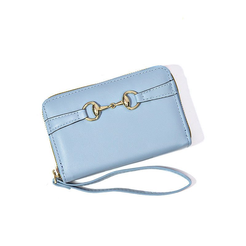 Women's Long Hardware Korean Style Simple Single Ladies Wallets