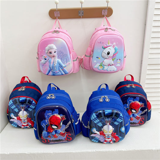 Sacs à dos à coque rigide tridimensionnelle de dessin animé mignon Go Lost pour enfants