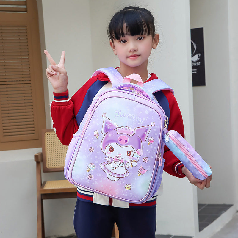 Children's Boys Primary Princess Clow Burden Reduction Elementary School Students' Schoolbags