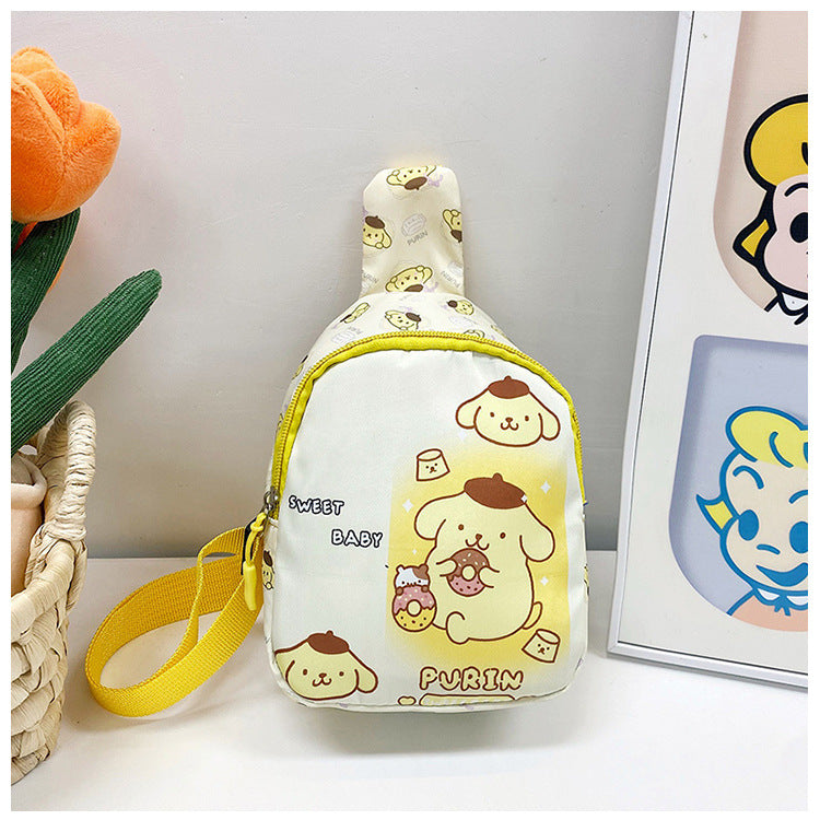 Children's Cartoon Printed Small Cute Fashion Boys Children's Waist Packs