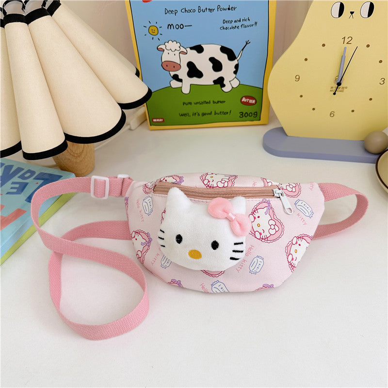 Children's Boys Cartoon Leisure Small Mini Children's Waist Packs