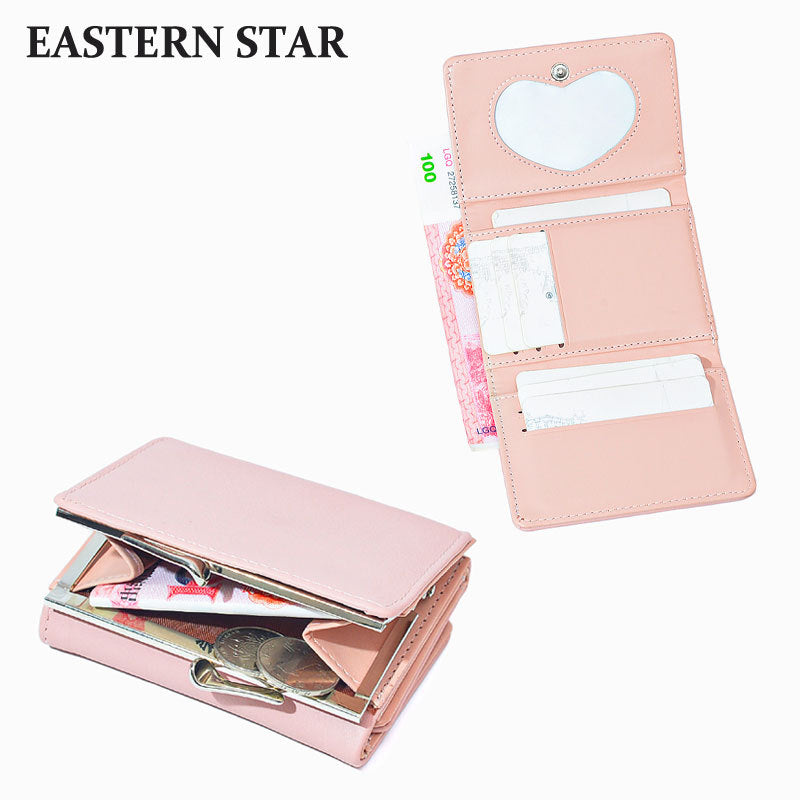 Women's Korean Tulip Fresh Clip Large Capacity Ladies Wallets