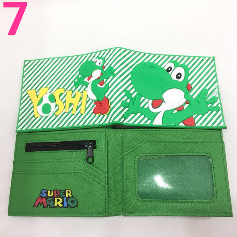 Super Mary Game Anime Peripheral Mario Coin Purses