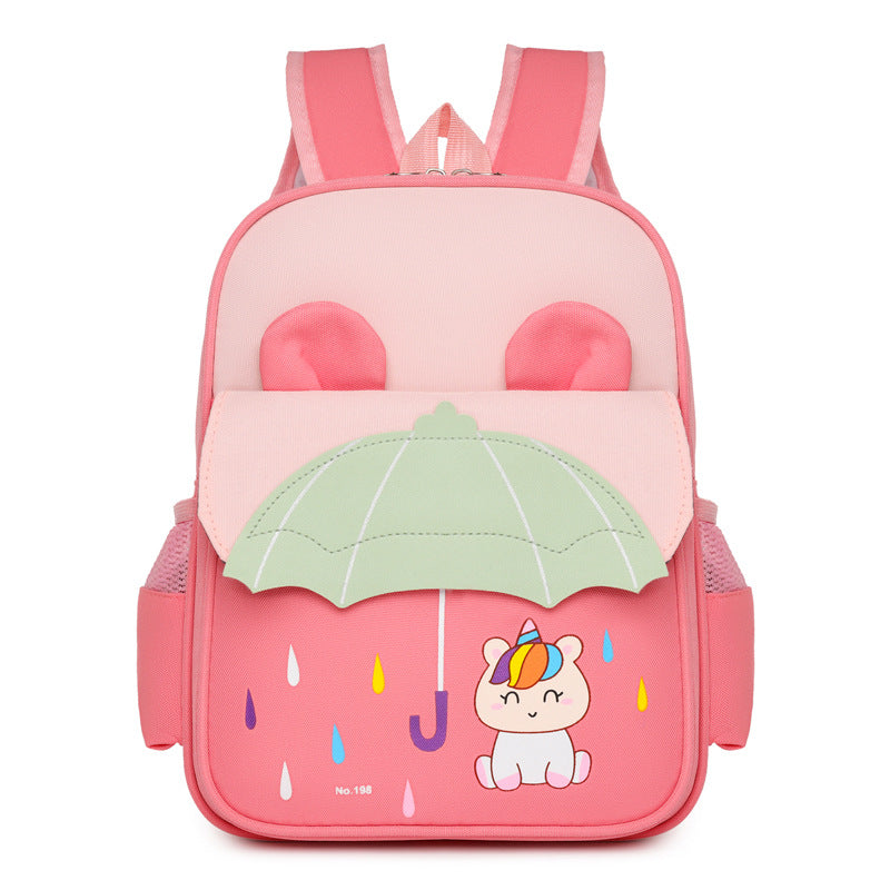 Primary Cartoon Cute Super Burden Reduction Elementary School Students' Schoolbags