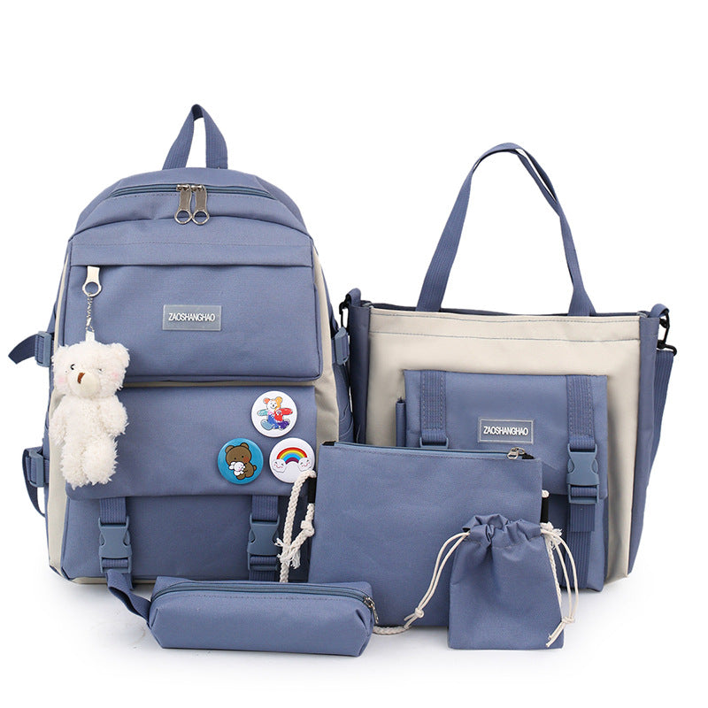 Lightweight Primary Simple Cute Three To Five Six Elementary School Students' Schoolbags