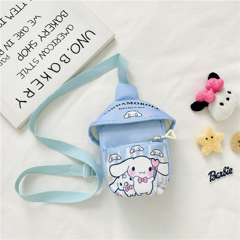 Children's Cartoon Cute Spring Boys Canvas Gifts Children's Waist Packs