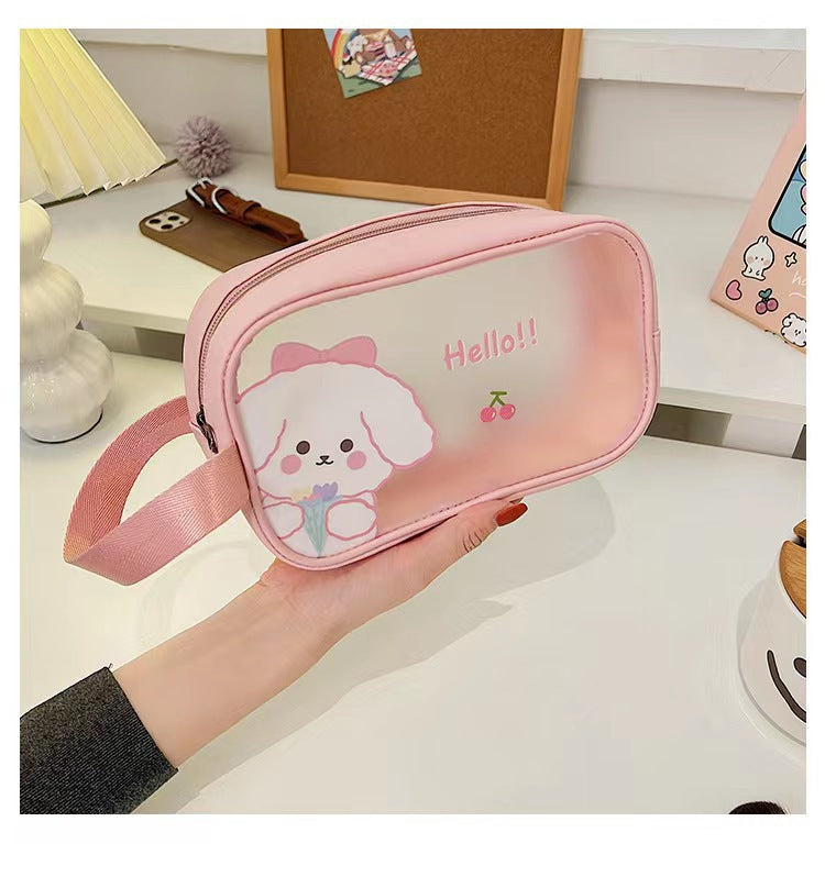 Women's Good-looking Waterproof Cartoon Animation Storage Portable Cosmetic Bags