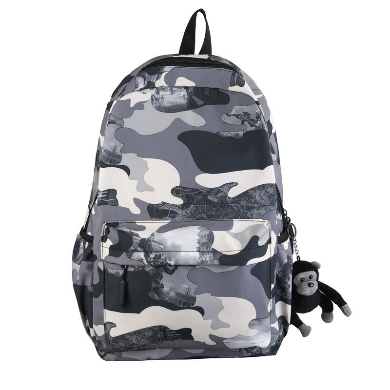 Female Iti Printing Korean Style Fashion Backpacks