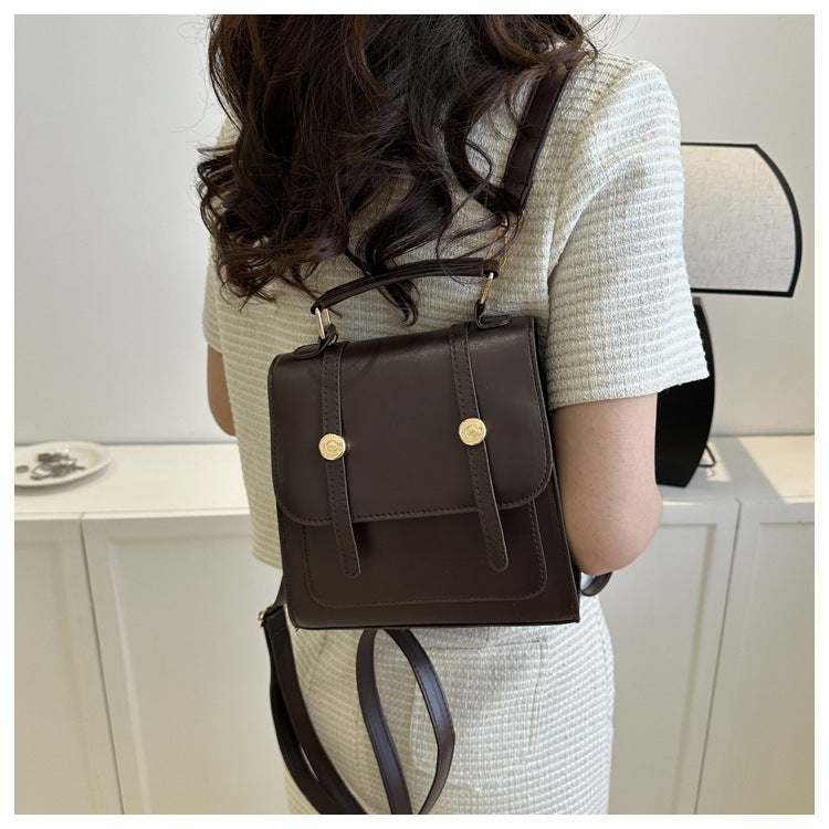 Women's Cool Textured Fashionable Stylish Simple Backpacks