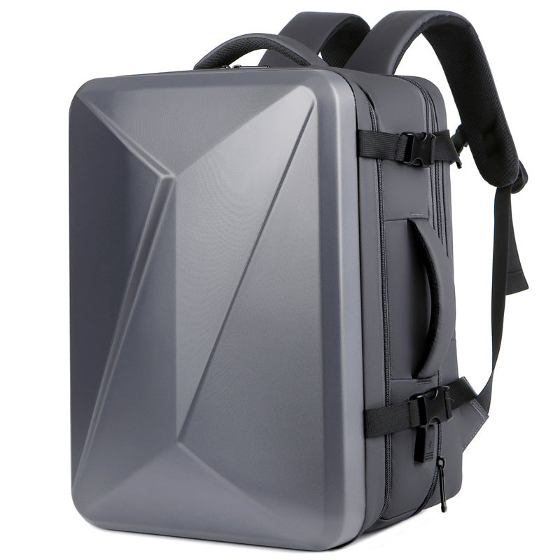 Men's Business Computer Can Be Expanded Hard Backpacks