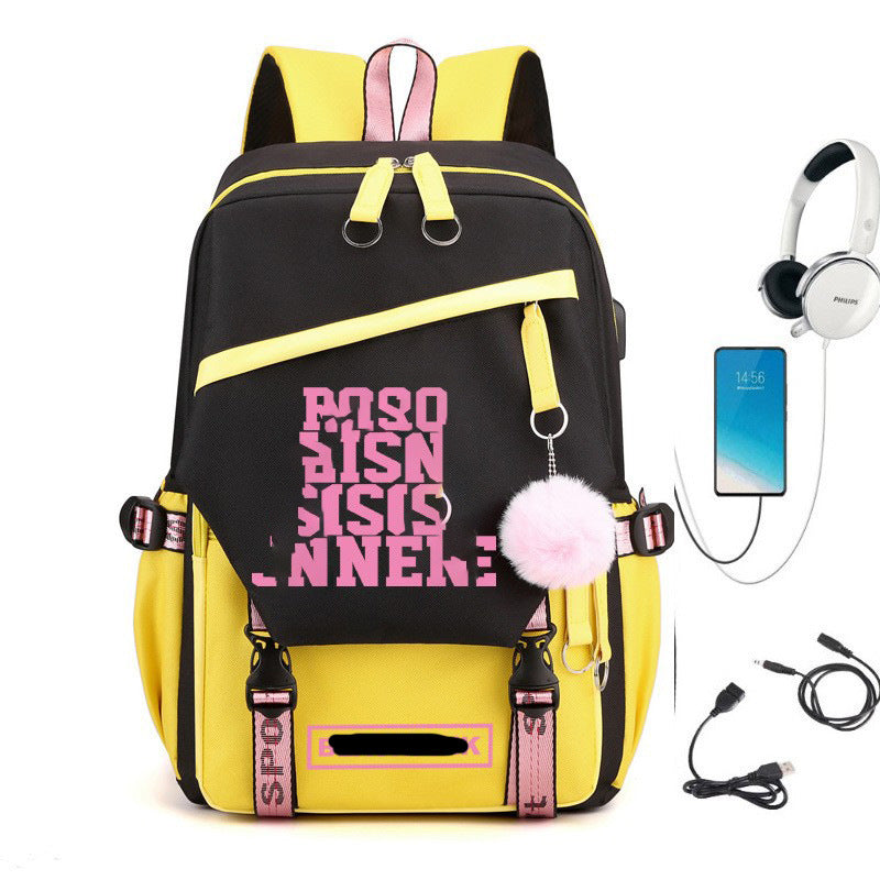 Park Kim Starry Sky Korean Style Backpacks