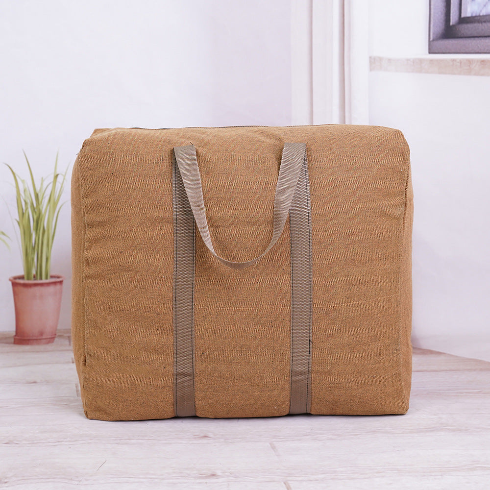 Canvas Moving Thickened Packing Coat Quilt Travel Bags