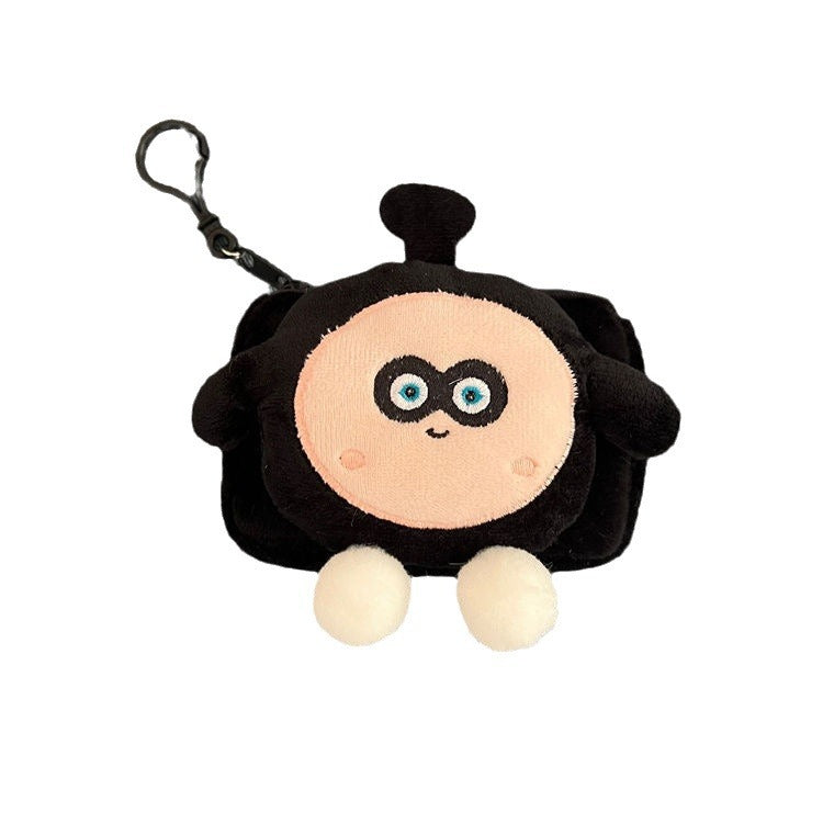 Fête en peluche mignon fille pendentif stockage porte-monnaie