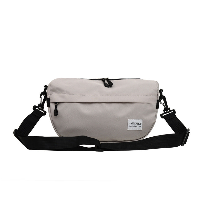 Street Tide Green Female Fashion Solid Men's Messenger Bags