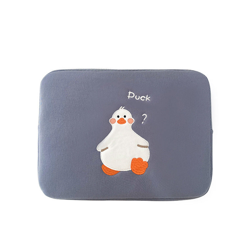 Design Pc Liner Cartoon Cute Duck Tablet Bags