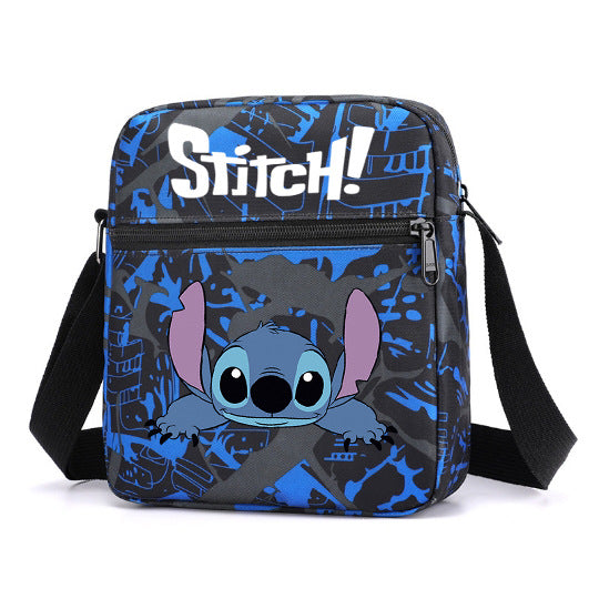 Comfortable Graceful Star Stitch Lunch Box Elementary School Students' Schoolbags