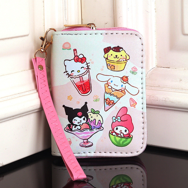 Women's & Men's & Cartoon Cat Stitch Clow Melody Coin Purses