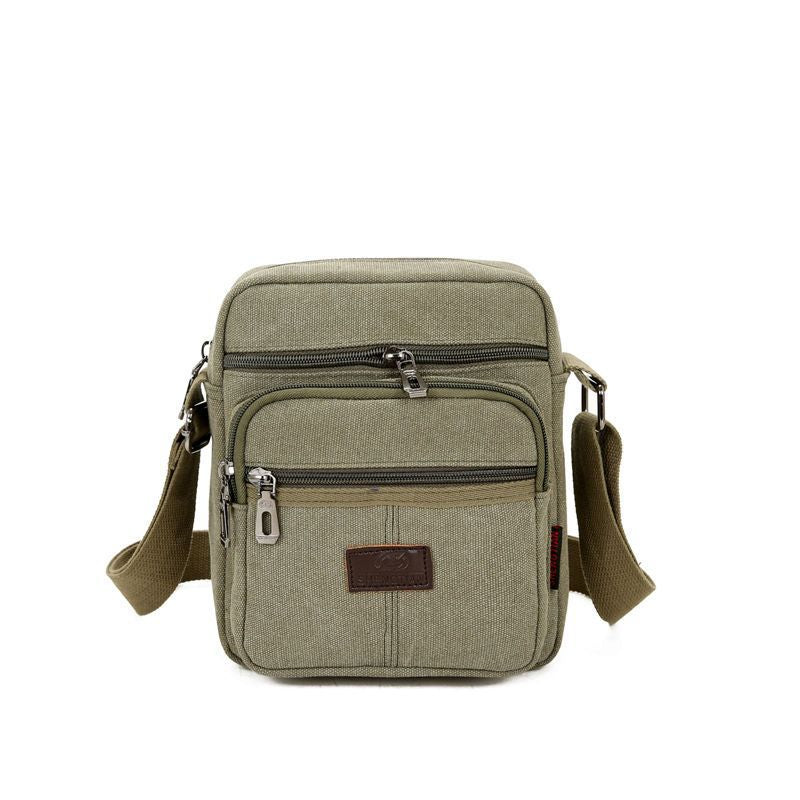 Men's Canvas Business Mini Fashionable Household Men's Messenger Bags