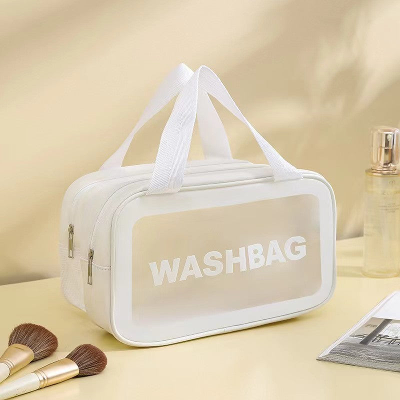 Women's Portable Wash Large Capacity Dry Wet Cosmetic Bags