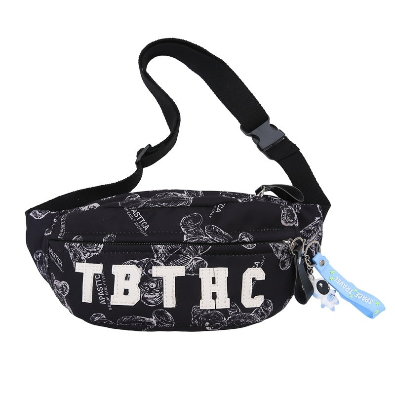 Women's & Men's & Korean Bear Iti Trendy Couple Waist Packs