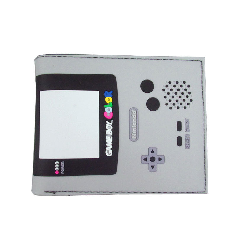 Game Console Pattern Control Button Short Ladies Wallets