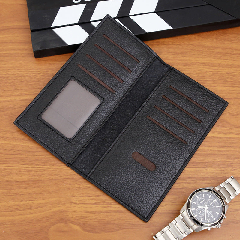 Men's Long Fashion Clutch Business Multiple Slots Men's Wallets