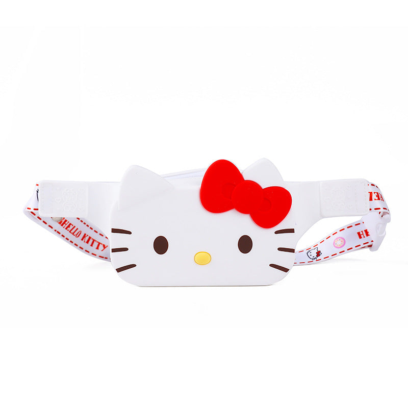 Authorized Hello Kitty Silicone Cartoon Melody Children's Waist Packs