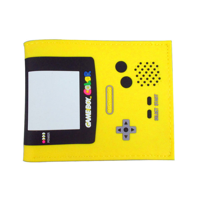 Game Console Pattern Control Button Short Ladies Wallets