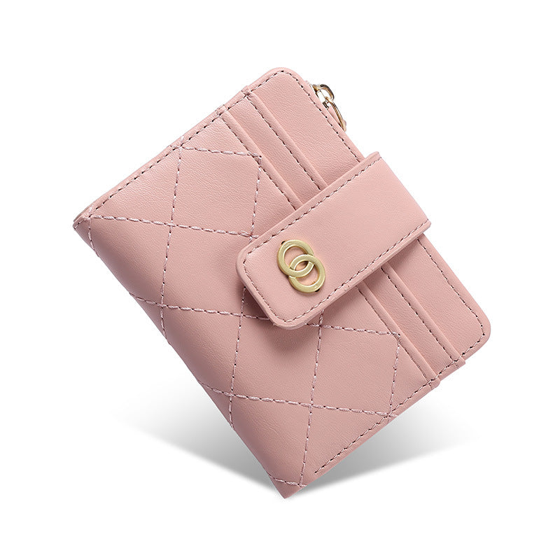 Women's Classic Style Short Niche Simple Ladies Wallets