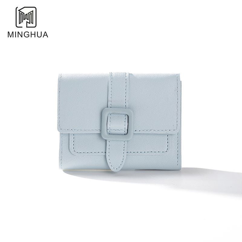 Women's Short Solid Color Spring High Sense Ladies Wallets