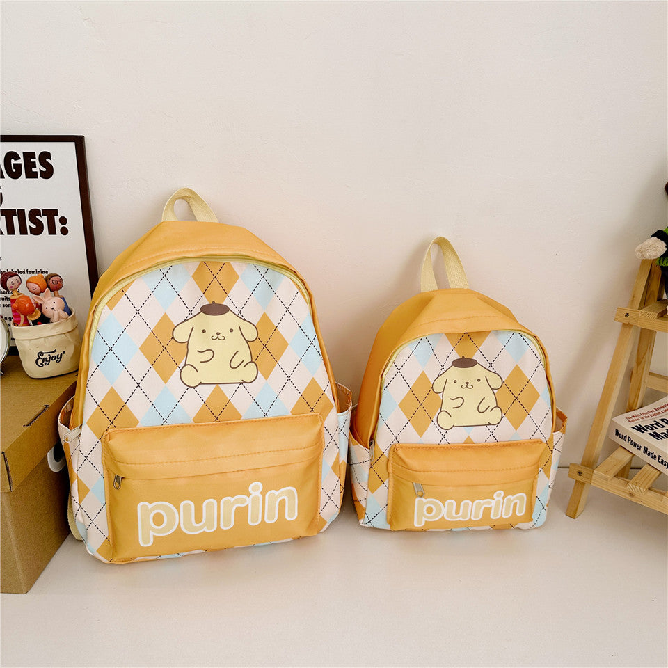 Children's Cartoon Printing Primary Burden Alleviation Cute Children's Backpacks