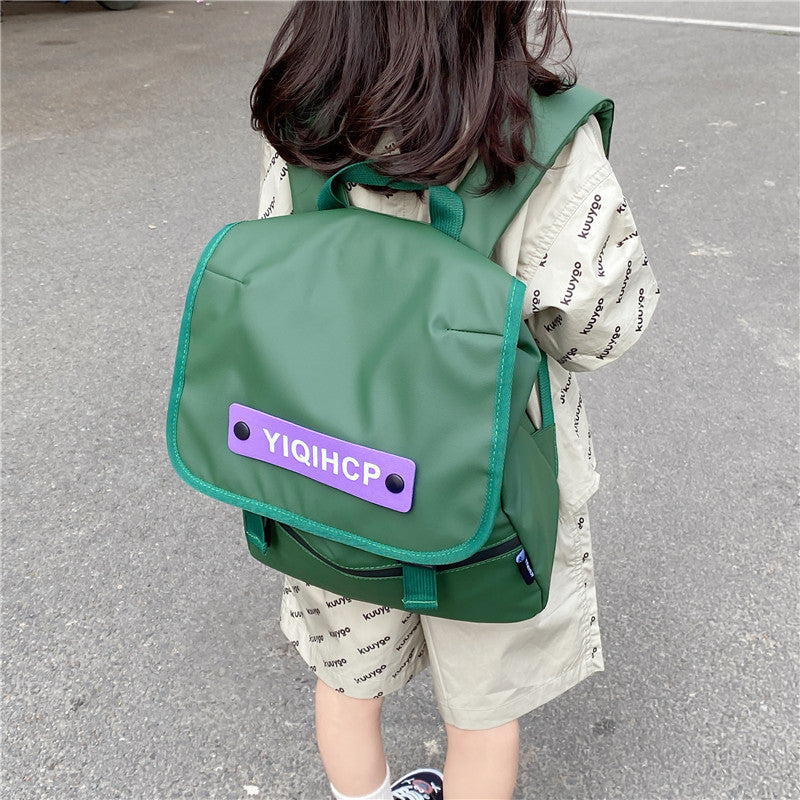 Children's Fashionable Simple Large Capacity Lightweight Trendy Children's Backpacks